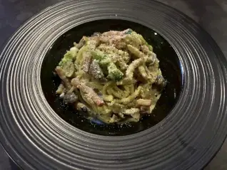 ジェノベクリームパスタ