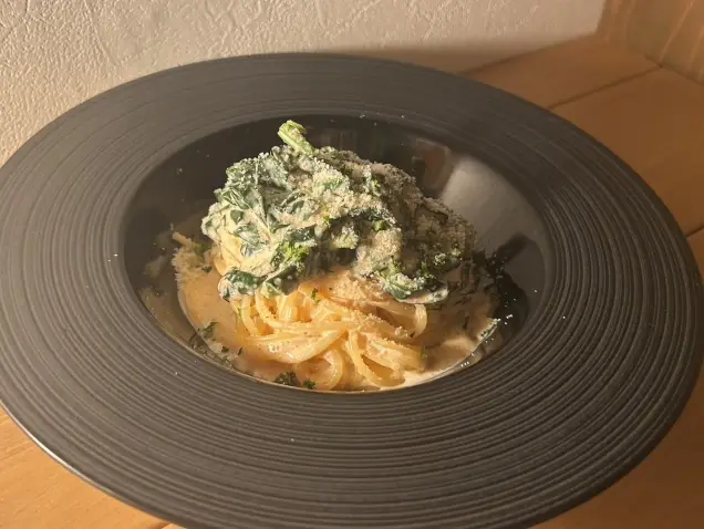 明太子クリームパスタ